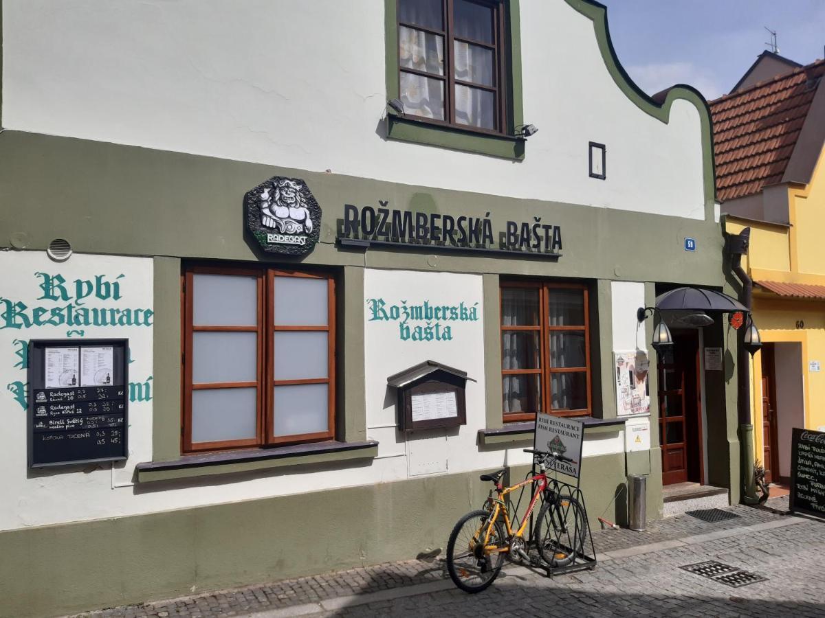 Hotel Rozmberska Basta Třeboň Exterior foto